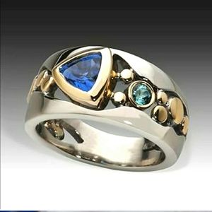 New Fashion Two Tone Ring